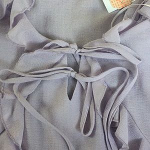 Gianni Bini Tops - Gianni Bini Lavender Ruffle Top Gianni Bini Tops - Gianni Bini Lavender Ruffle Top